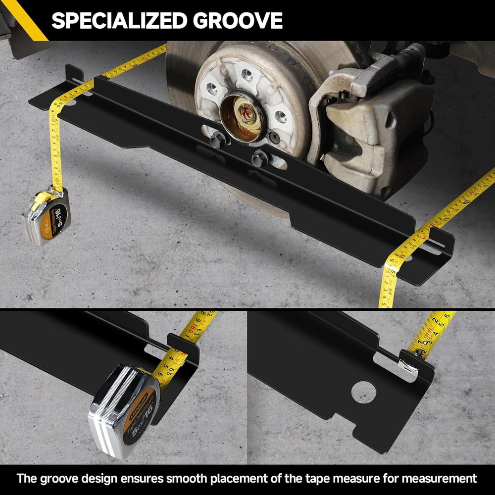 2 Pack Heavy Duty Wheel Alignment Tool Kit Toe Alignment Tool Plates Universal