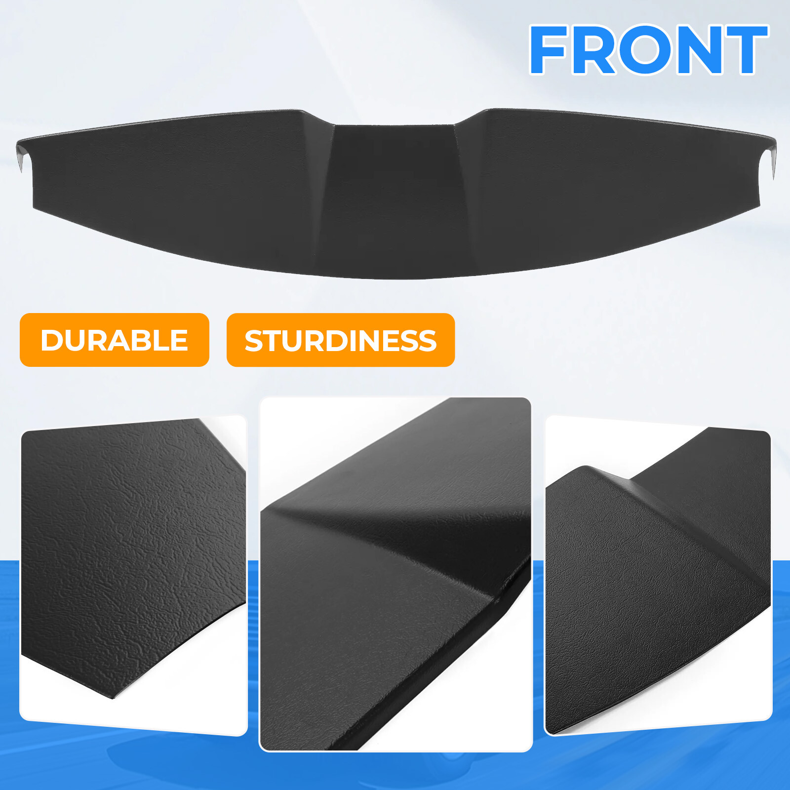 #12509LLBLK Overlay Dashboard Dash Cover Pad ABS For Ford Mustang Base 2005-2009