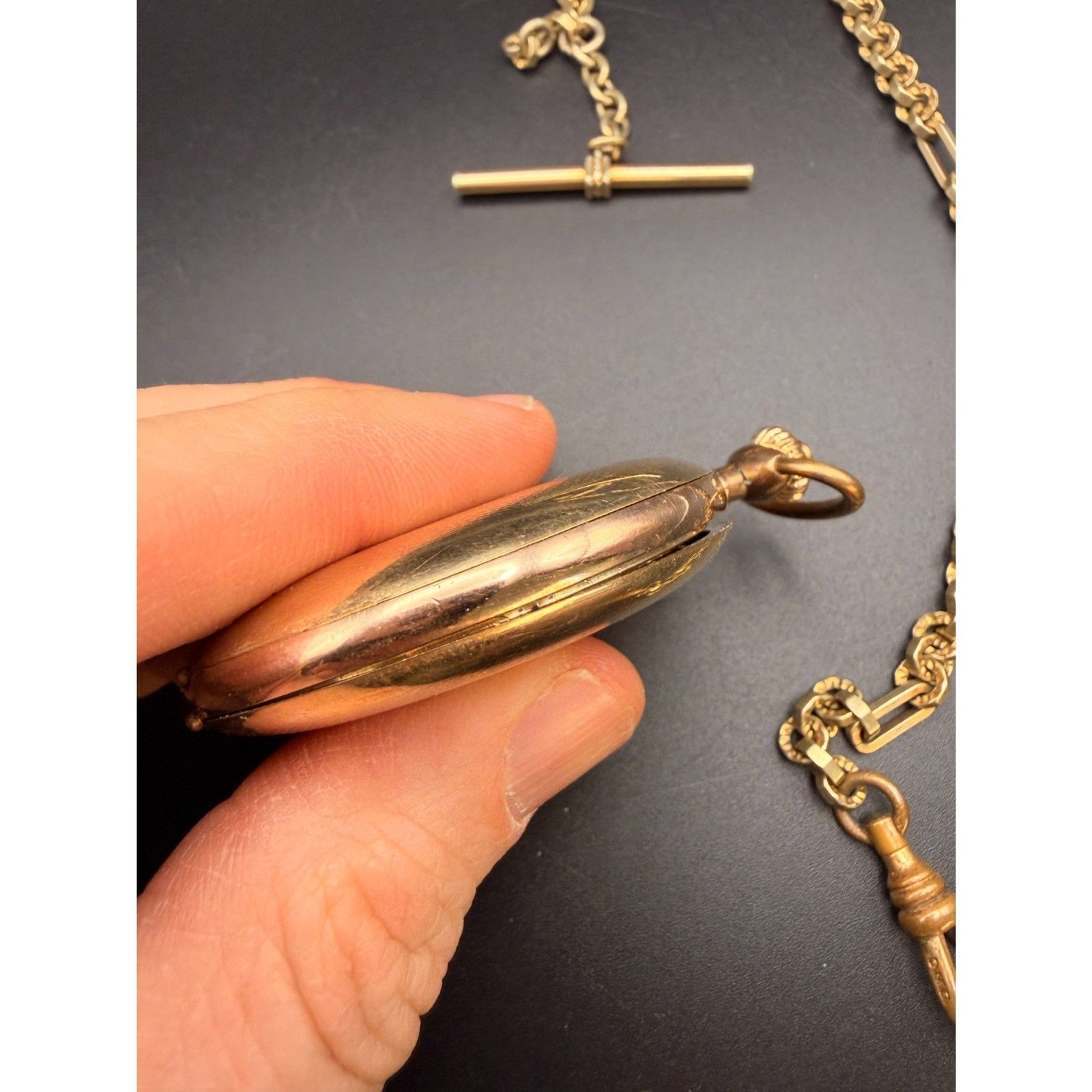 1923 Omega Pocketwatch - Hunter Case 2 Adjustments