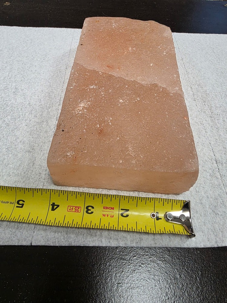Himalayan salt brick, size 8"x 4"x 2"