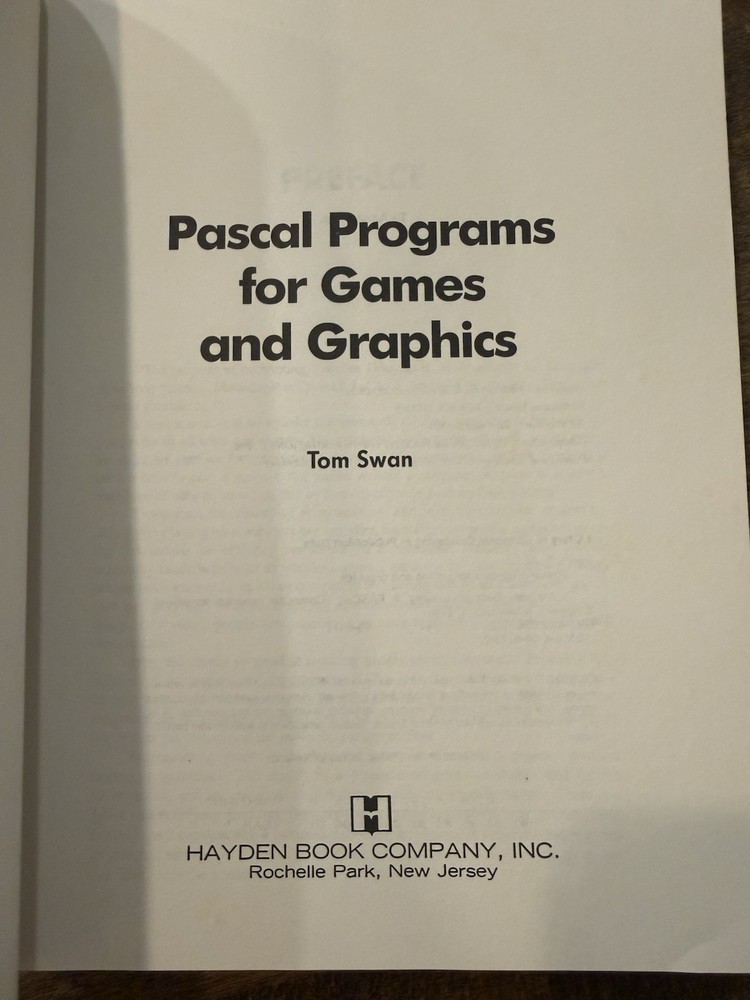 PASCAL Programs for Business in used PASCAL for the APPLE Tom Swan