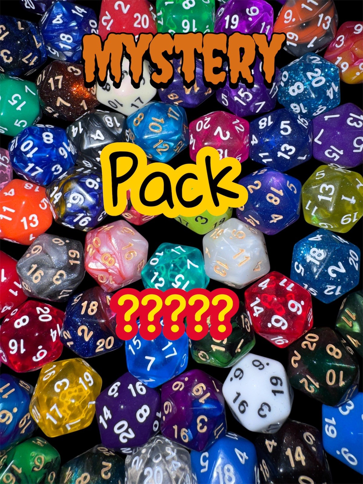 Magic The Gathering D&D Lot of 8 D20 Life Counter Dice, Random Colors