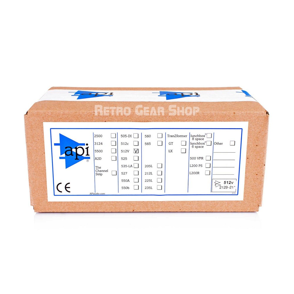 API 512v 500 Series Discrete Microphone/Line Preamp