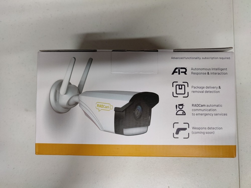 RADCam World’s First Talking AI Home Camera System | Smart Security System 1 Cam