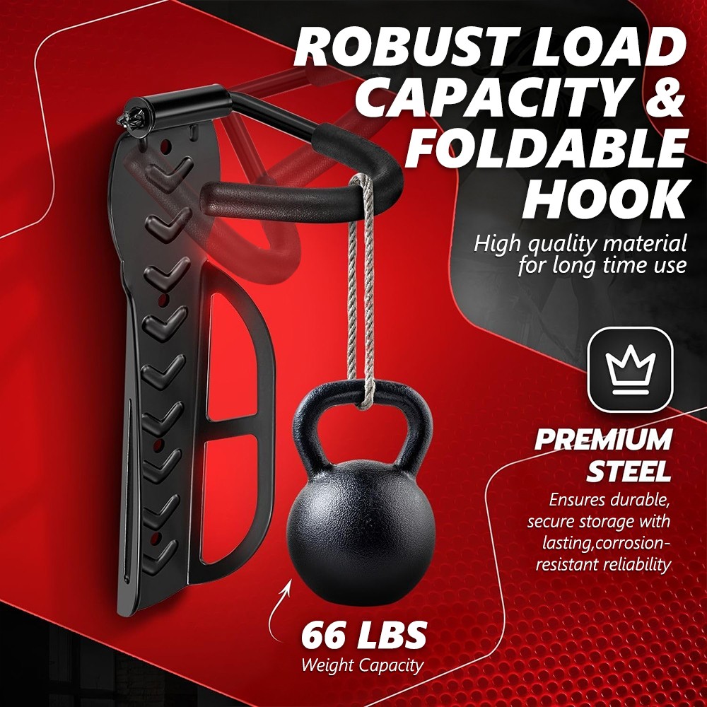 Bike Wall Mount Rack Bicycle Hanger Heavy Duty Vertical Hook for Indoor Garage