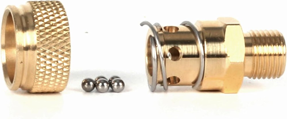 1/8 BSPP Male Thread Quick-Disconnect Plug Adapter, 8mm