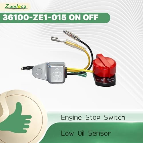 Small Engine ON Off Engine Stop Switch 36100-ZE1-015 Low Oil Sensor for Hon-da