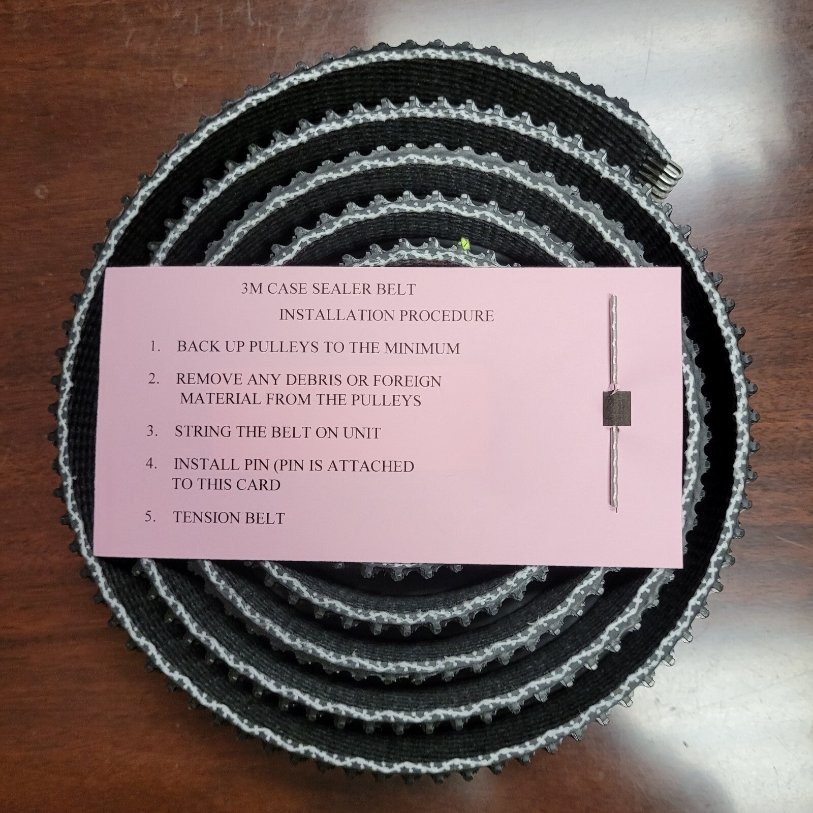 3M Tape Machine Case Sealer Drive Belt Part # 78-8070-1531-4 NEW