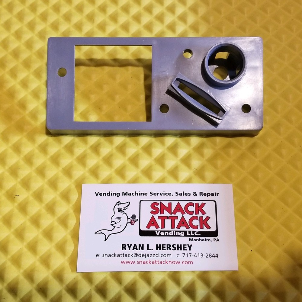 VENDO 720, 721 SODA MACHINE COIN INSERT, RETURN BUTTON & DISPLAY KNOCKOUT BEZEL