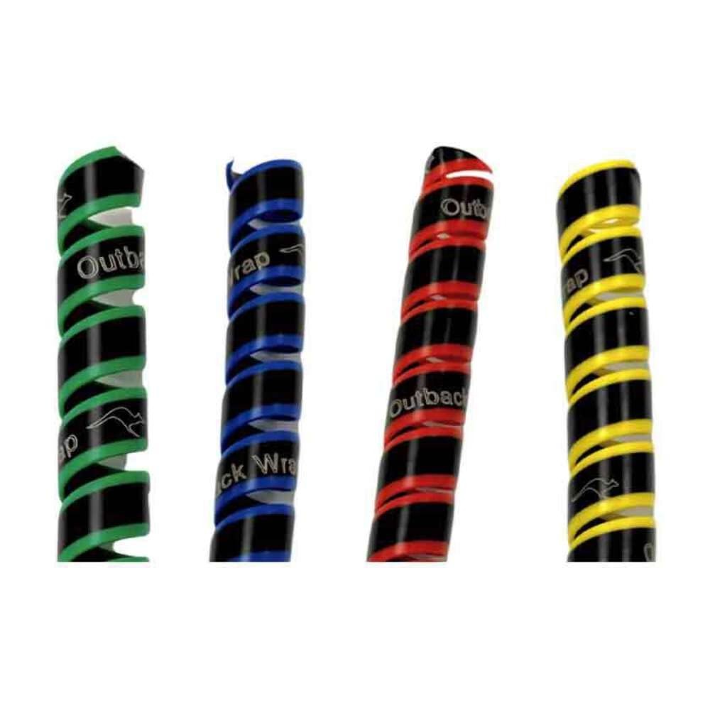 Outback Wrap Constrictor | Hose Protector & Tagging Wrap 16mm x 80ft Orange