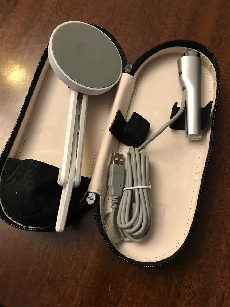 IPEVO CDVU-03IP Point 2 View USB Document Camera w/ Stand - Tested Gray White