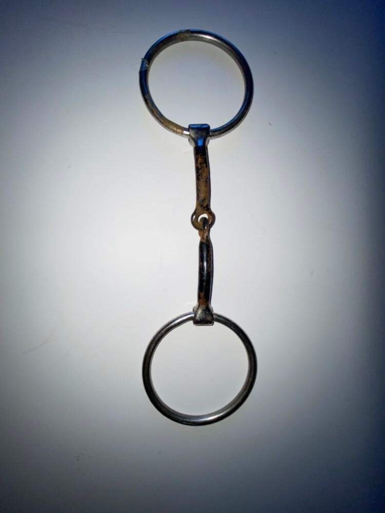 Loose Ring Snaffle Bit Used