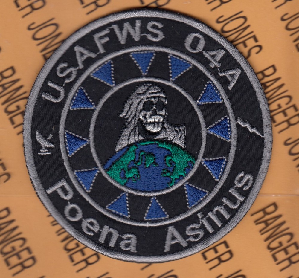 USAF Air Force Weapons School 04A 3.75" patch c/e