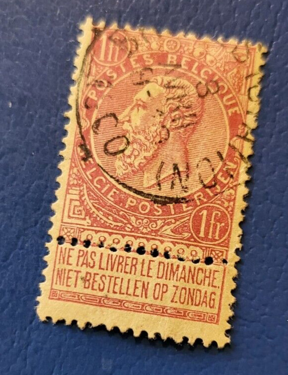 Stamps Belgium 72 used