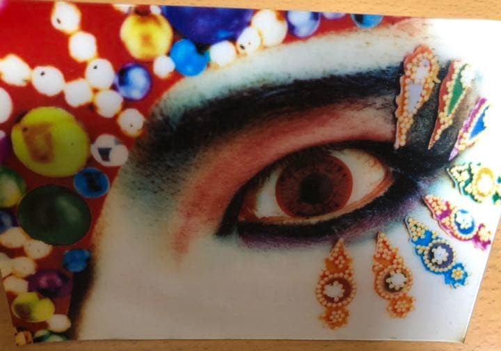 hide [DIVE to 2000] 3D postcard limited to January 1 2000