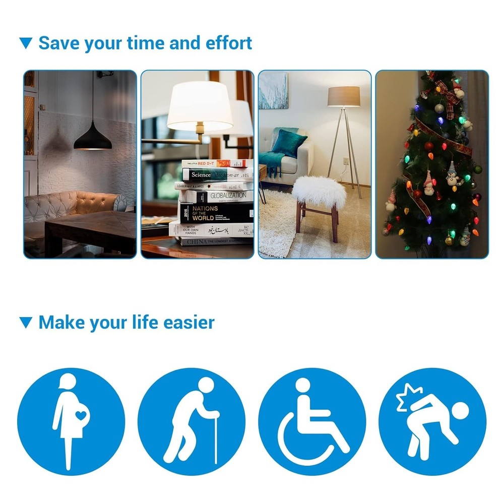 15A Wireless Remote Light Switch with Safety Features - Ultimate Convenience