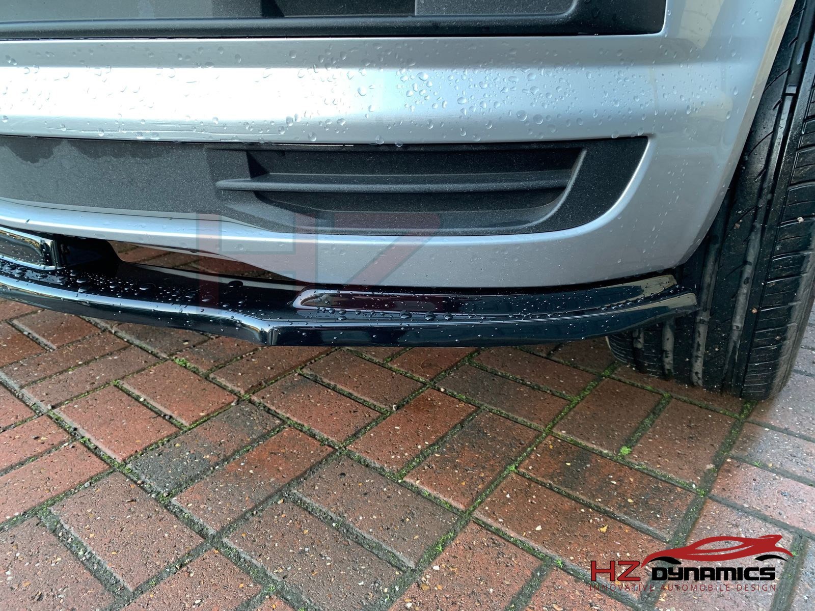 FOR VW TRANSPORTER T6 FRONT LOWER GLOSS BLACK SPLITTER BUMPER LIP SPOILER 15-18