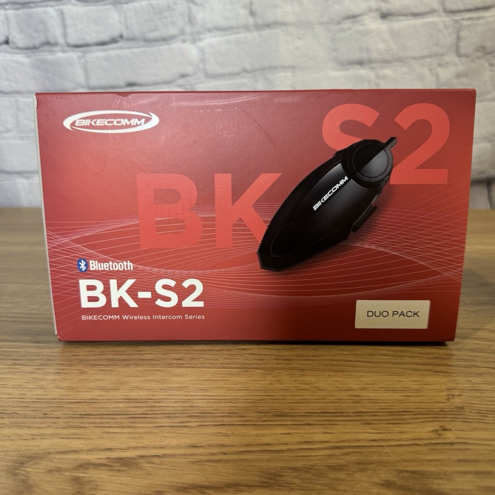 BIKECOMM BK-S2 Motorcycle Bluetooth Intercom Headset