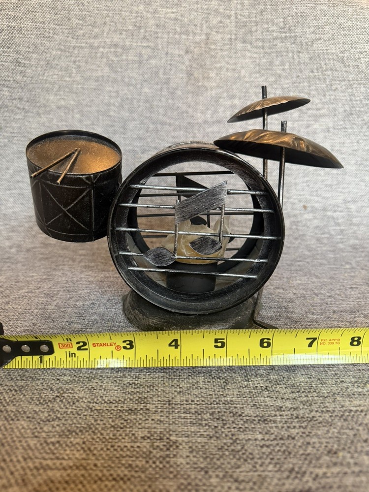 Mental Drum Kit Candle Holder