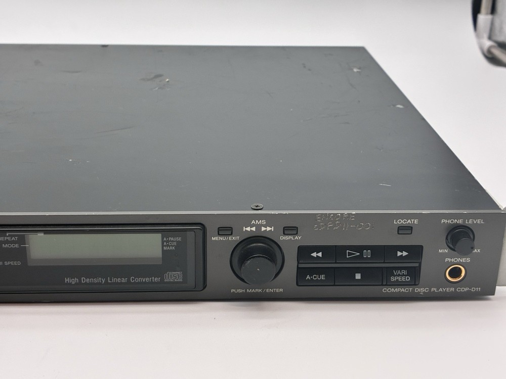 Sony CDP-D11 Compact Disc Player – Partial Tested
