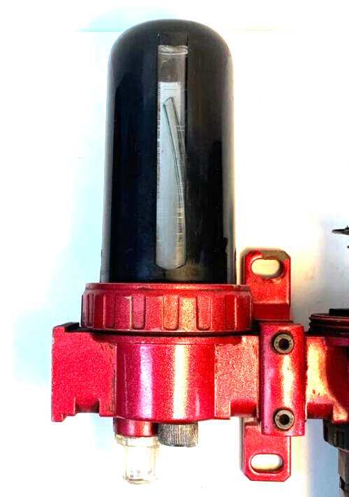 CENTRAL PNEUMATIC AIR FILTER REGULATOR LUBRICATOR UNIT 125 PSI MAX