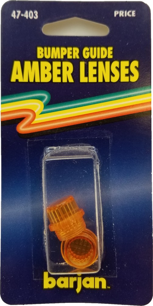 Barjan 047403 Cap Amber Bumper Guide 2/Cd