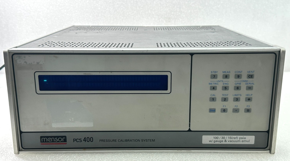 MENSOR PCS 400 PRESSURE BALIBRATION SYSTEM HIGH ACCURACY SYSTEM FREE SHIPPING 🚚