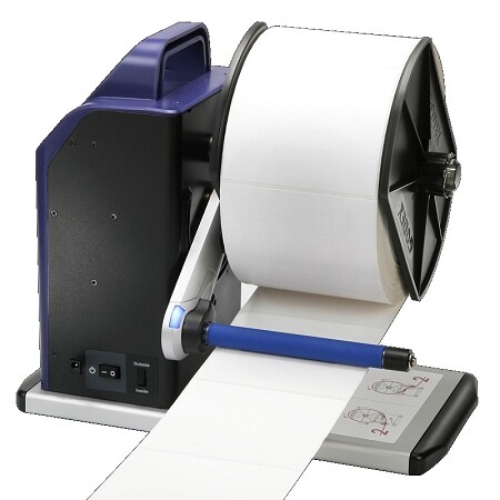 Godex T10, 4" Wide Label Rewinder