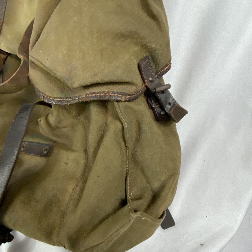 Original Indochina War French Framed Rucksack Backpack