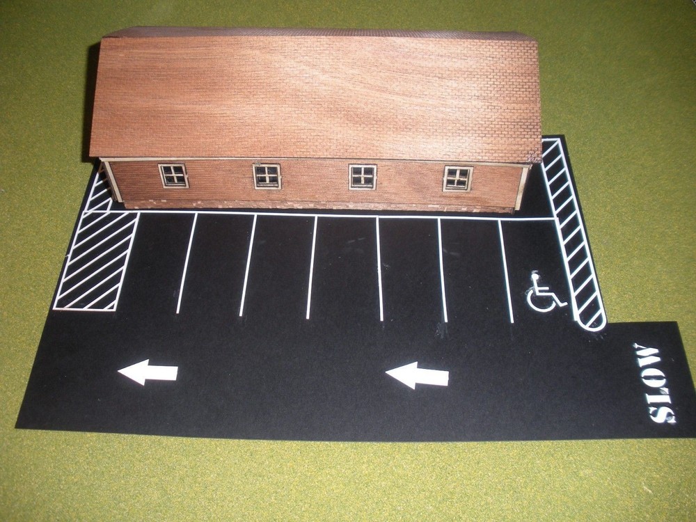 HO Scale Parking Lot Kit