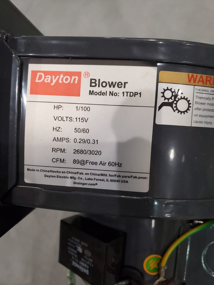 Dayton 1TDP1 Rectangular Permanent Split Capacitor OEM Specialty Blower