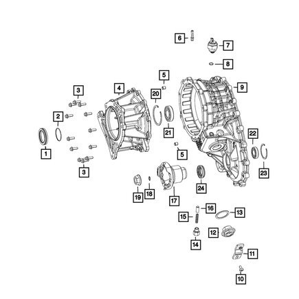 Mopar 68385085AA Transfer Case Vent