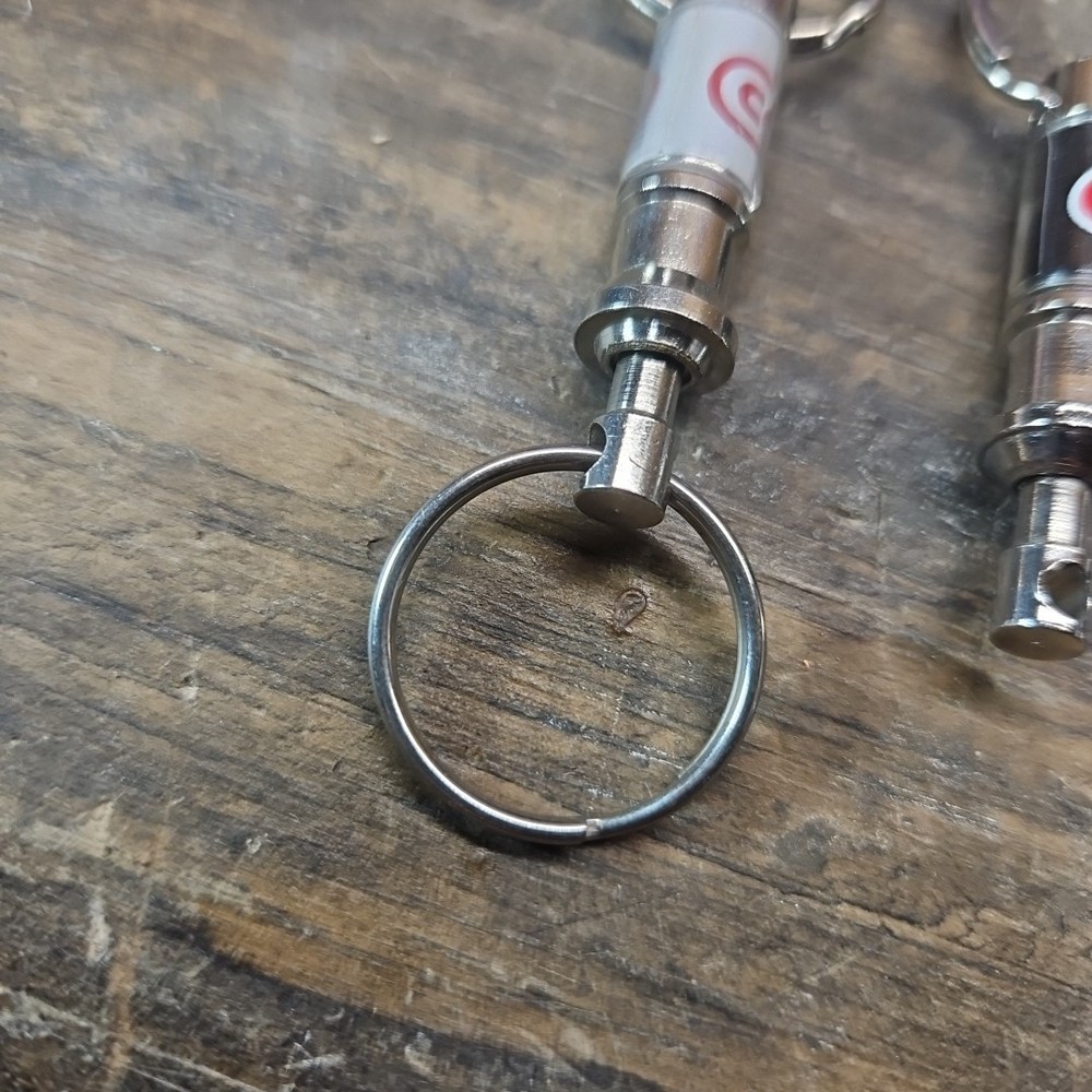 Three Vintage CONOCO Gas Oil Pull Apart Keychain