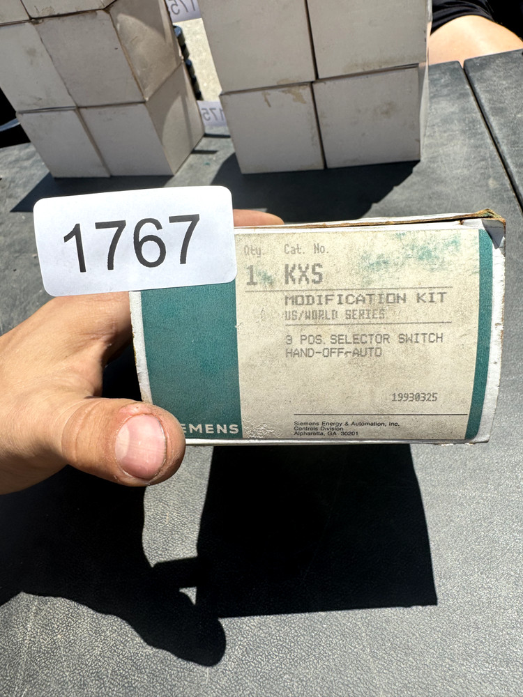Siemens KXS Modification Kit 3 Position Selector Switch