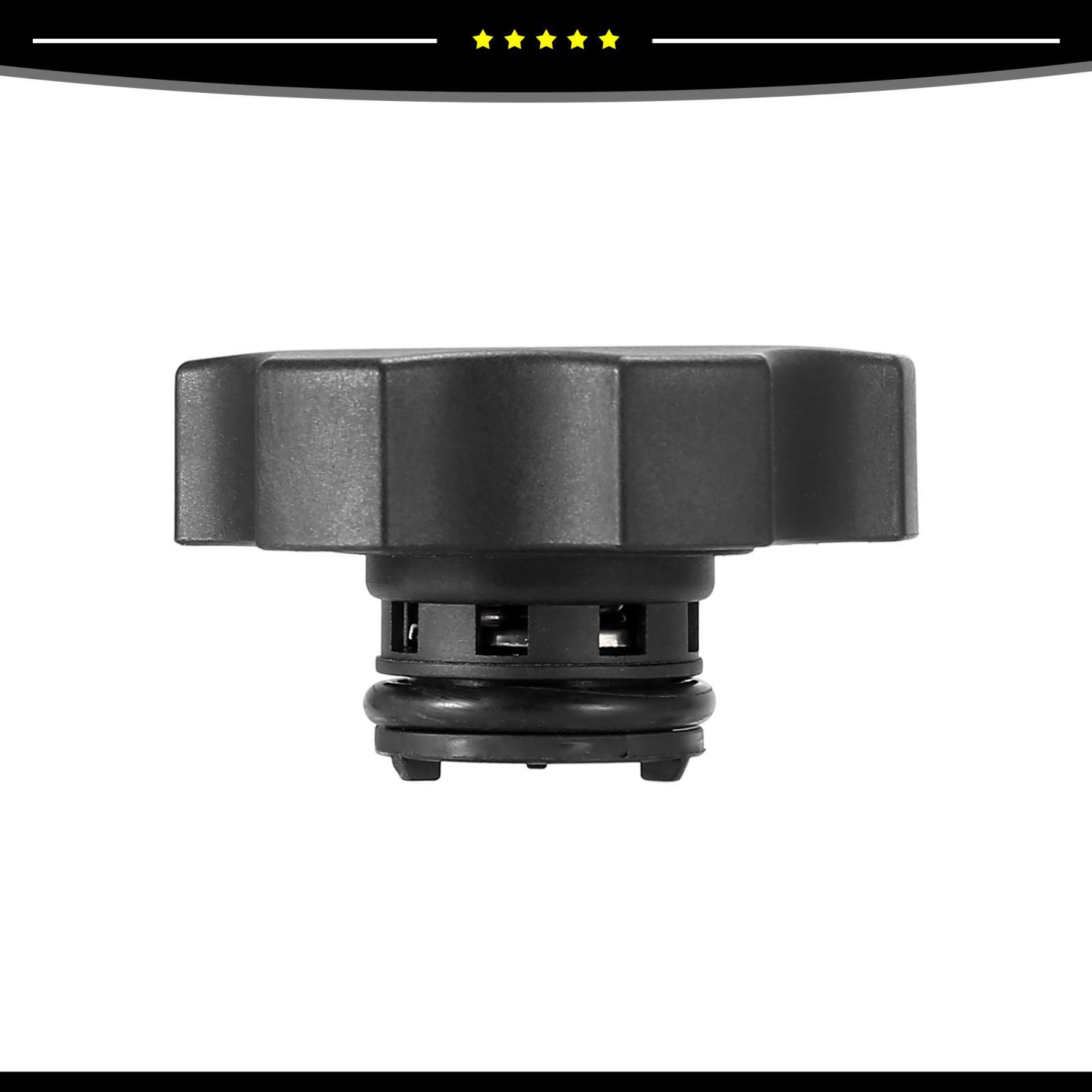 Radiator Coolant Recovery Cap 68442532AA for Jeep Grand Cherokee 2016-2021 Black
