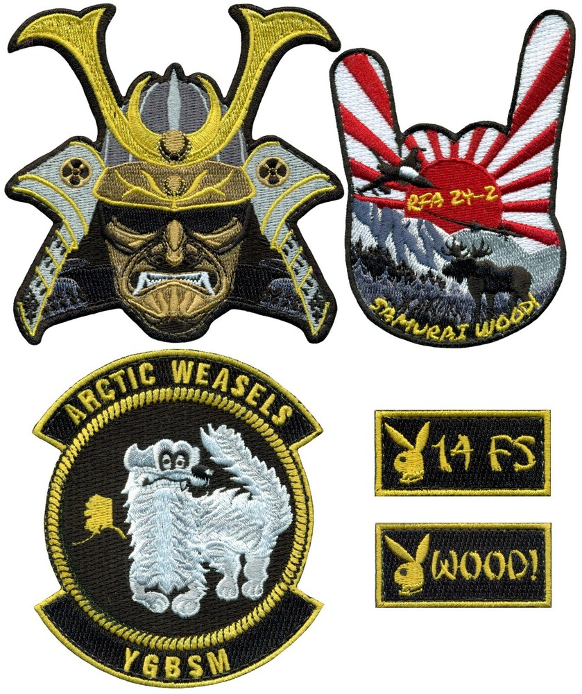 USAF 14th FIGHTER SQUADRON – RED FLAG ALASKA 2024-2 PATCH SET