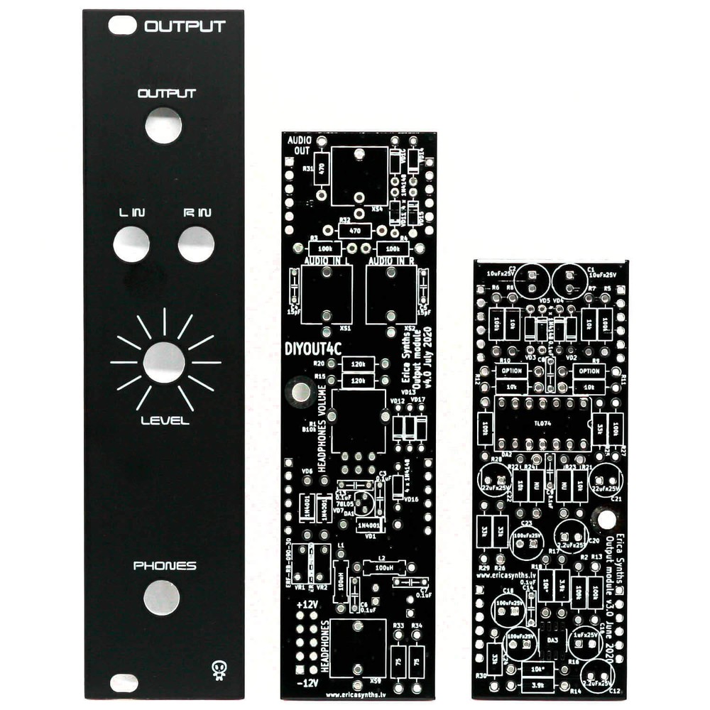 Erica Synths Output PCBs and Panel