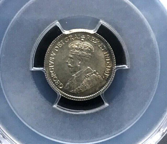 🇨🇦🇨🇦 CANADA 1917 5 Cents - Edward VII COIN 🇨🇦🇨🇦