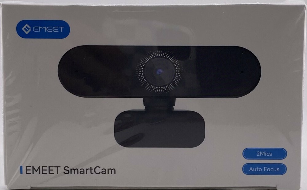 EMEET E3131 SMARTCAM NOVA 4K WEB CAMERA FOR PC 2 MICS AUTOFOCUS E3131111