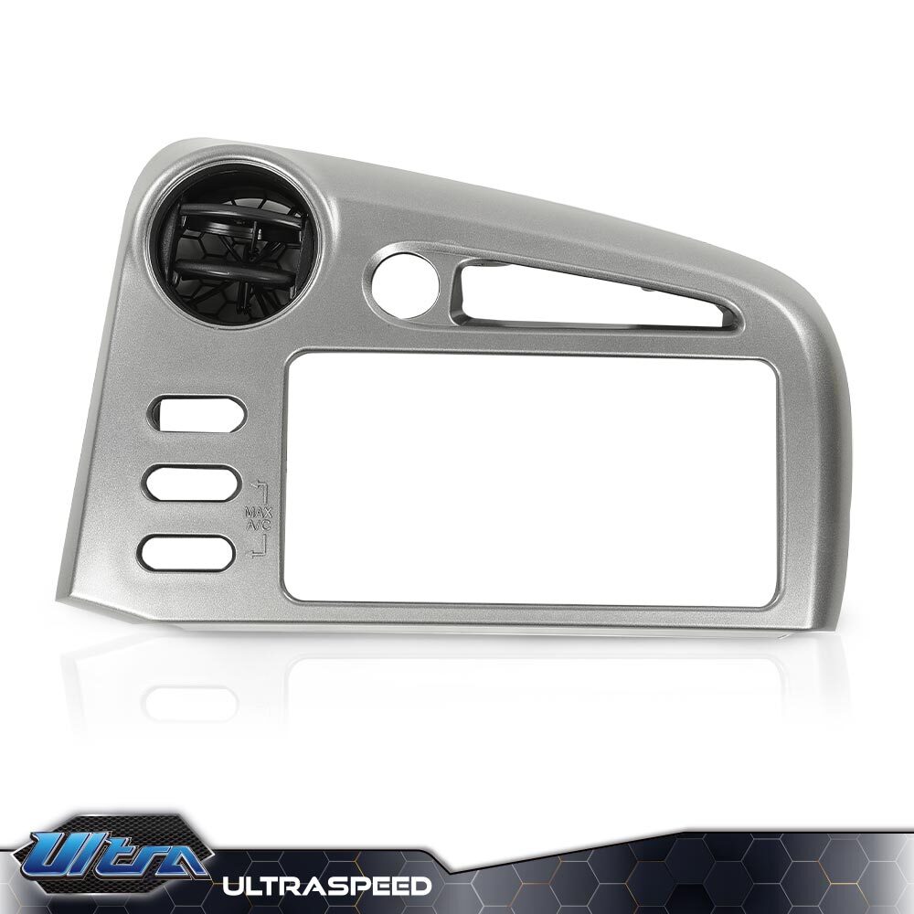 Fit For 2003-2008 Toyota Matrix/Pontiac Vibe Center Dash Radio Bezel Trim Silver