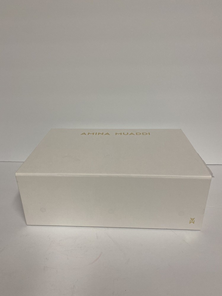 Amina Muaddi Empty Shoe Gift Storage Box