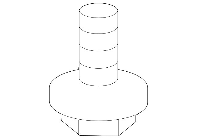 Genuine Subaru Gear Assembly Front Bolt 010110200