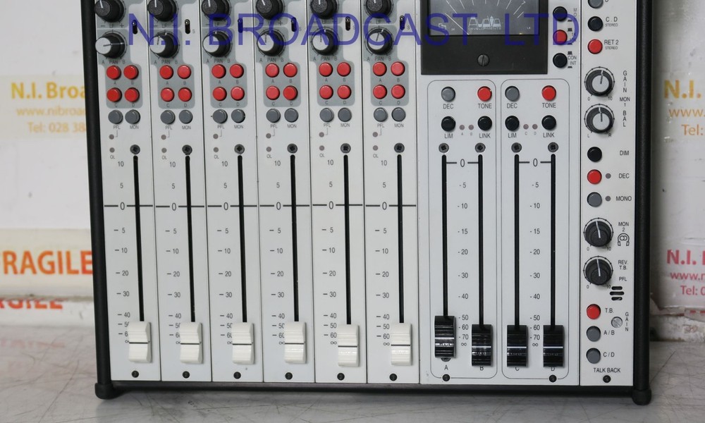 Audio developments ad146  6x stereo channel audio mixer
