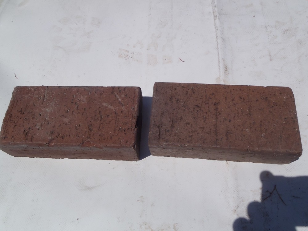 Reclaimed Red Street Pavers