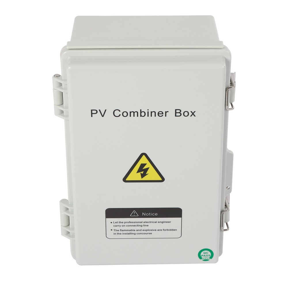 4 String Solar Combiner Box PV Combiner Circuit Breaker 63A For Solar Panel Kit