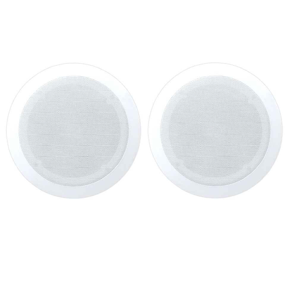 Pair New Pyle PDIC61RD 6.5'' Two-Way In-Ceiling Speaker System