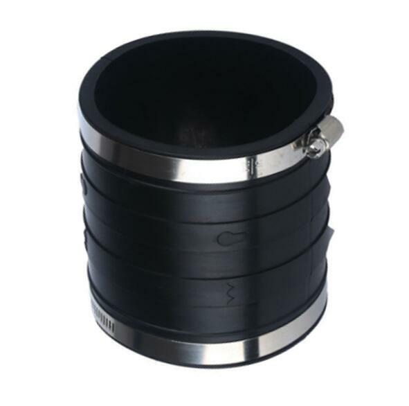 Exhaust Hose Bellows For OMC Volvo Penta 4.3/5.0/5.7L Upper Lower Rubber Coupler