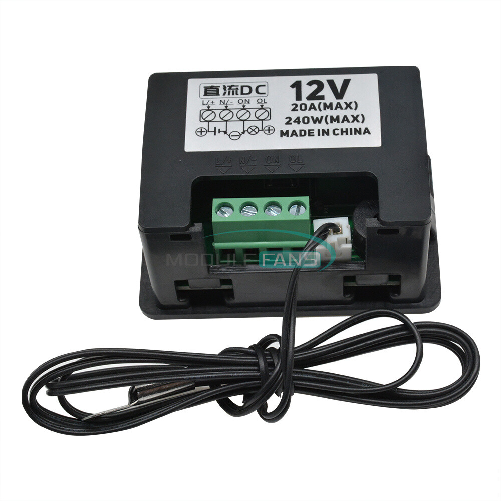 12V/24V/110-220V W3230/W2310 Digital Temperature Controller Sensor Control Relay