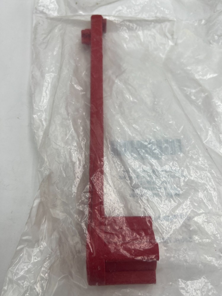 (QTY 5) JSP Manufacturing Wrench Non Sparking Solid Drum Nut Red