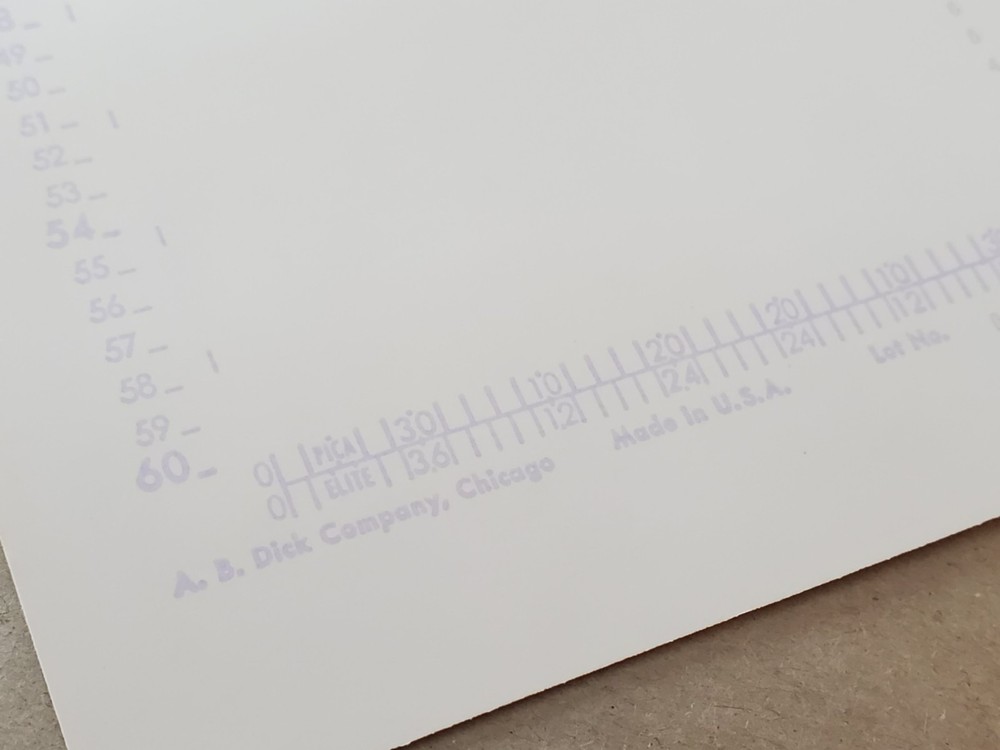 A.B. Dick Offset Masters 2-3201 Printing Duplicator Masters - 68 Sheets Open Box